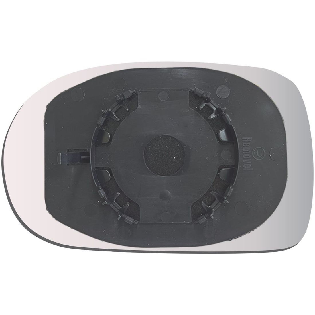Lente Retrovisor LD Palio Economy Siena 2011/2017 Strada 2011/2019 (Modelo Metagal)