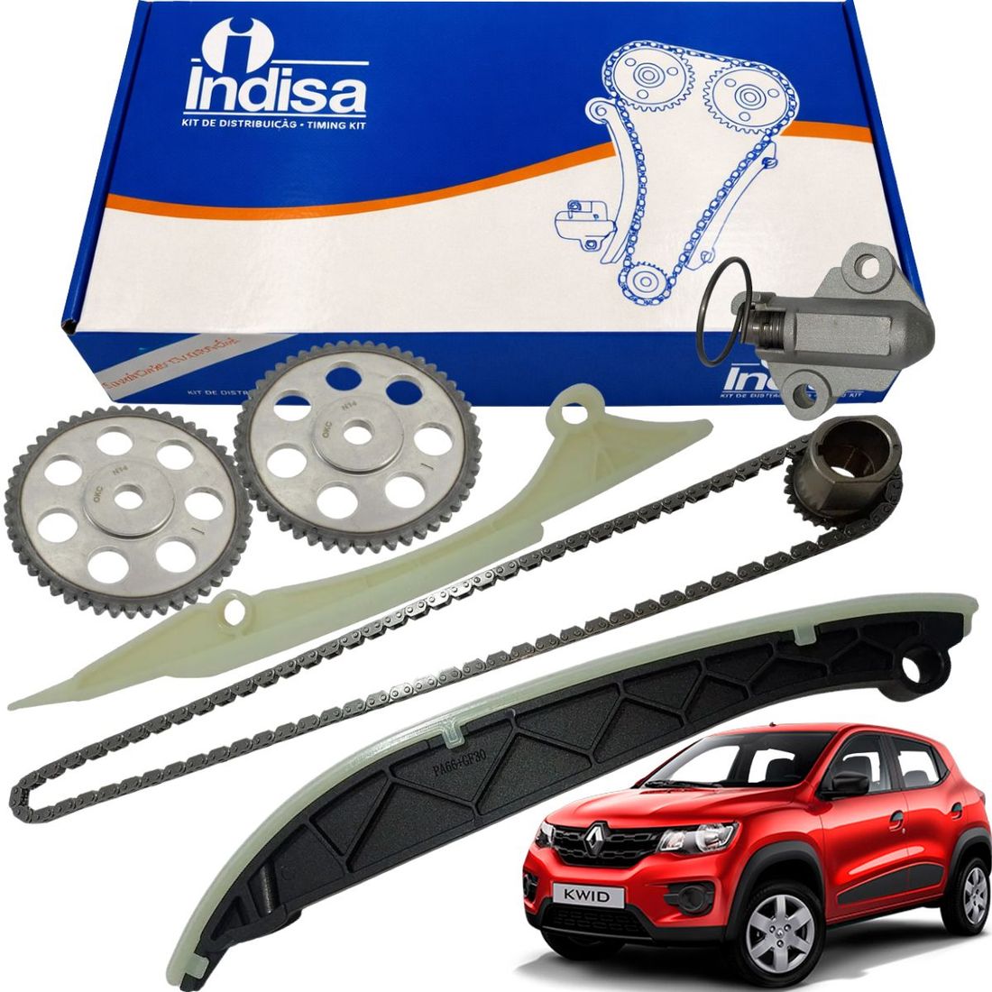 Kit Corrente Comando Renault Kwid 1.0 12v 3c 2018/2025