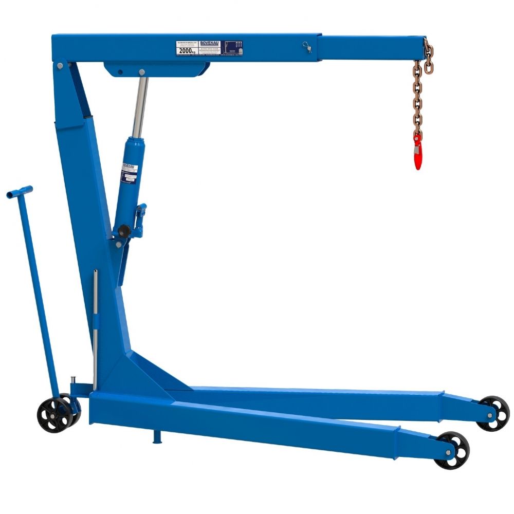 Guincho Hidráulico 2000 Kg Com Prolongador Roda Ferro G2000E Bovenau