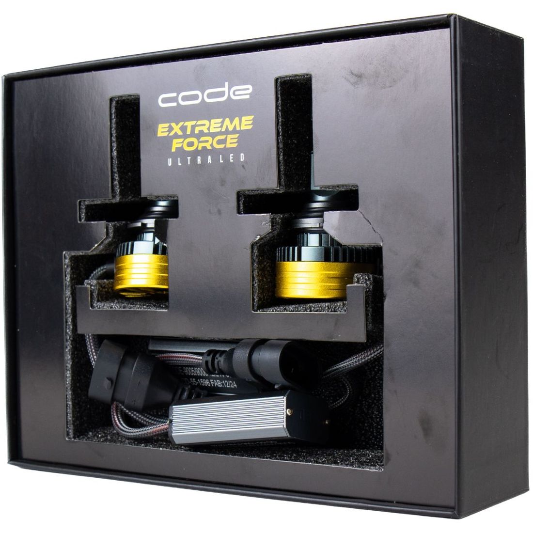 Kit 2 Lâmpadas Ultra Led Code Extreme Force 9005 9006 6000K