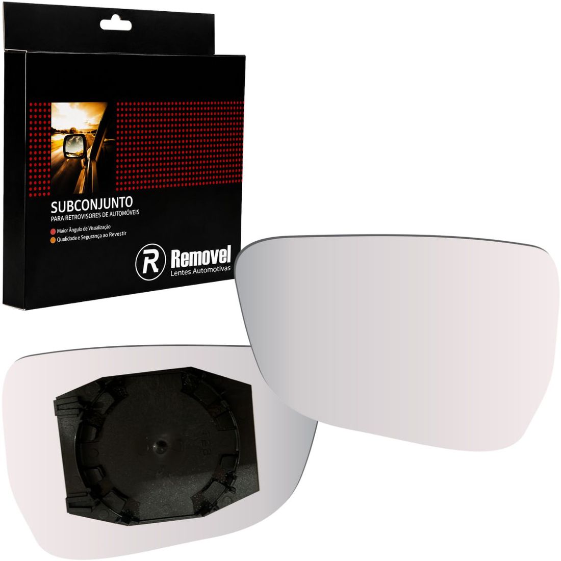 Lente Retrovisor Esquerdo GM Onix 2020 Em Diante