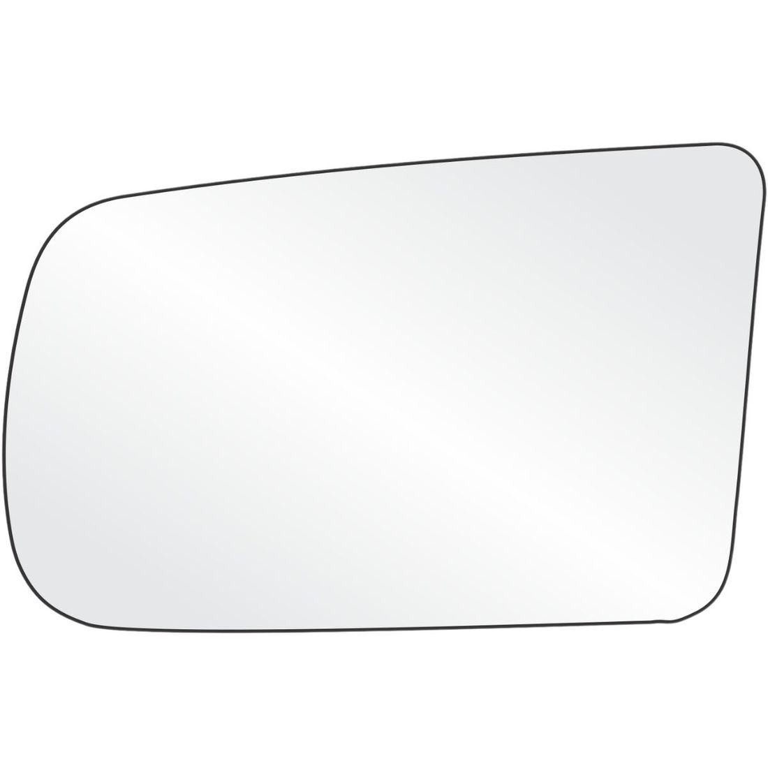 Lente Retrovisor Esquerdo Fiat Tempra 1992 A 1998