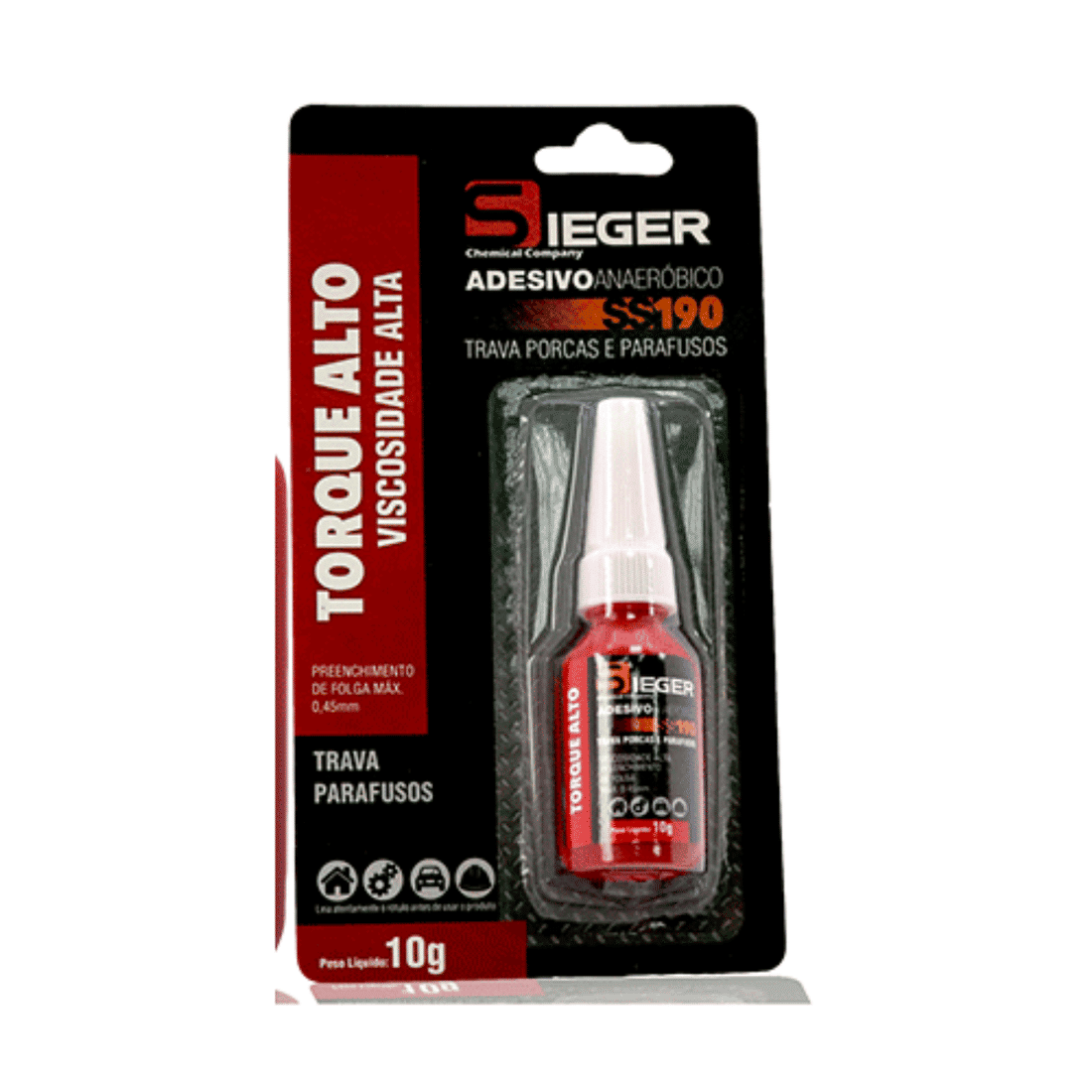 Trava Rosca Alto Torque 10g SS190 Sieger
