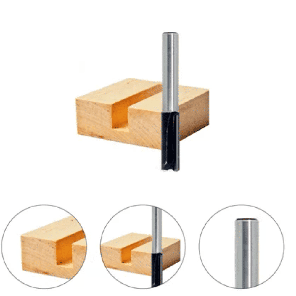 Fresa Paralela Makita Diâmetro 3/16" Haste 1/4" D-49024 Fresa Paralela Makita Diâmetro 3/16" Haste 1/4" D-49024