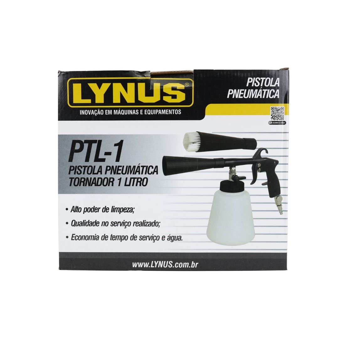 Pistola Tornador Pneumático Lynus