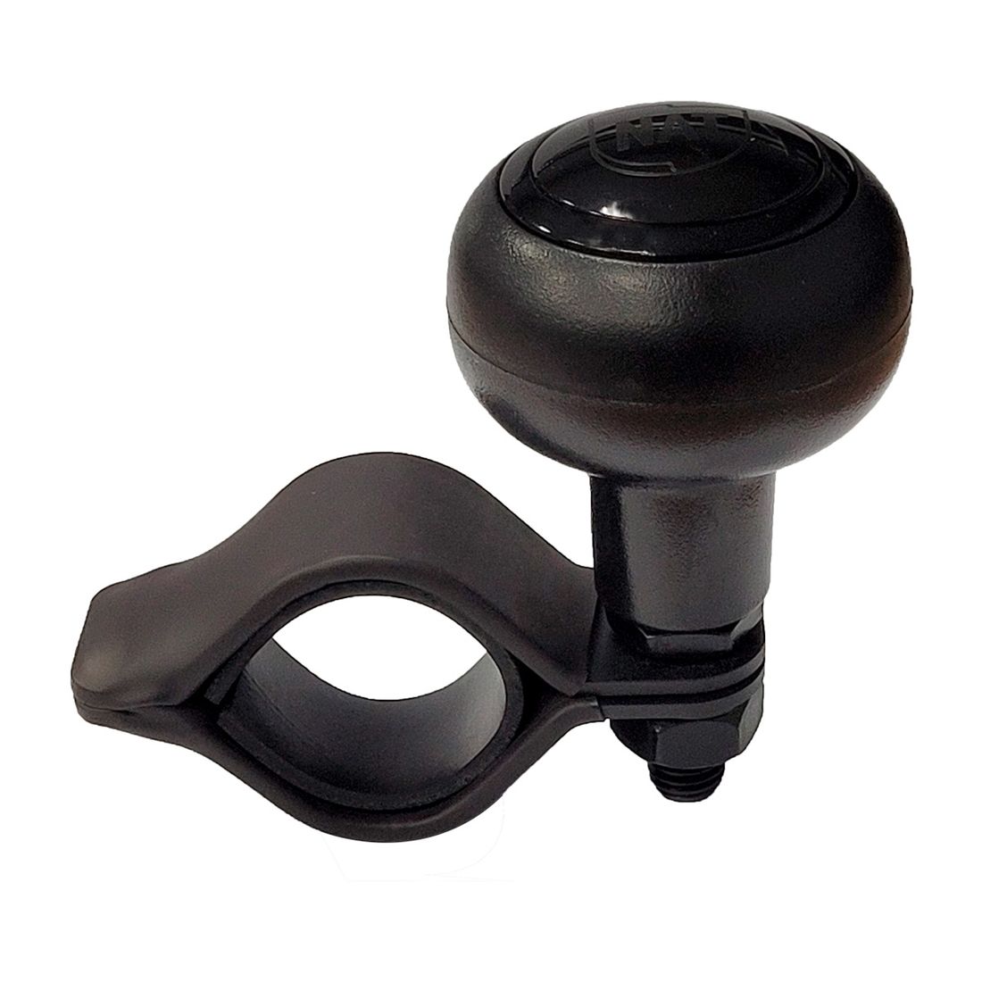 Manopla Volante Giratório Universal - Aro Preto