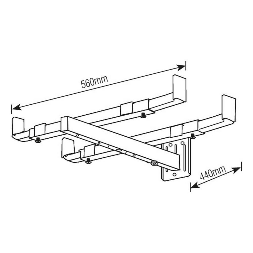 Suporte Para Microondas e Forno Elétrico Ajustável