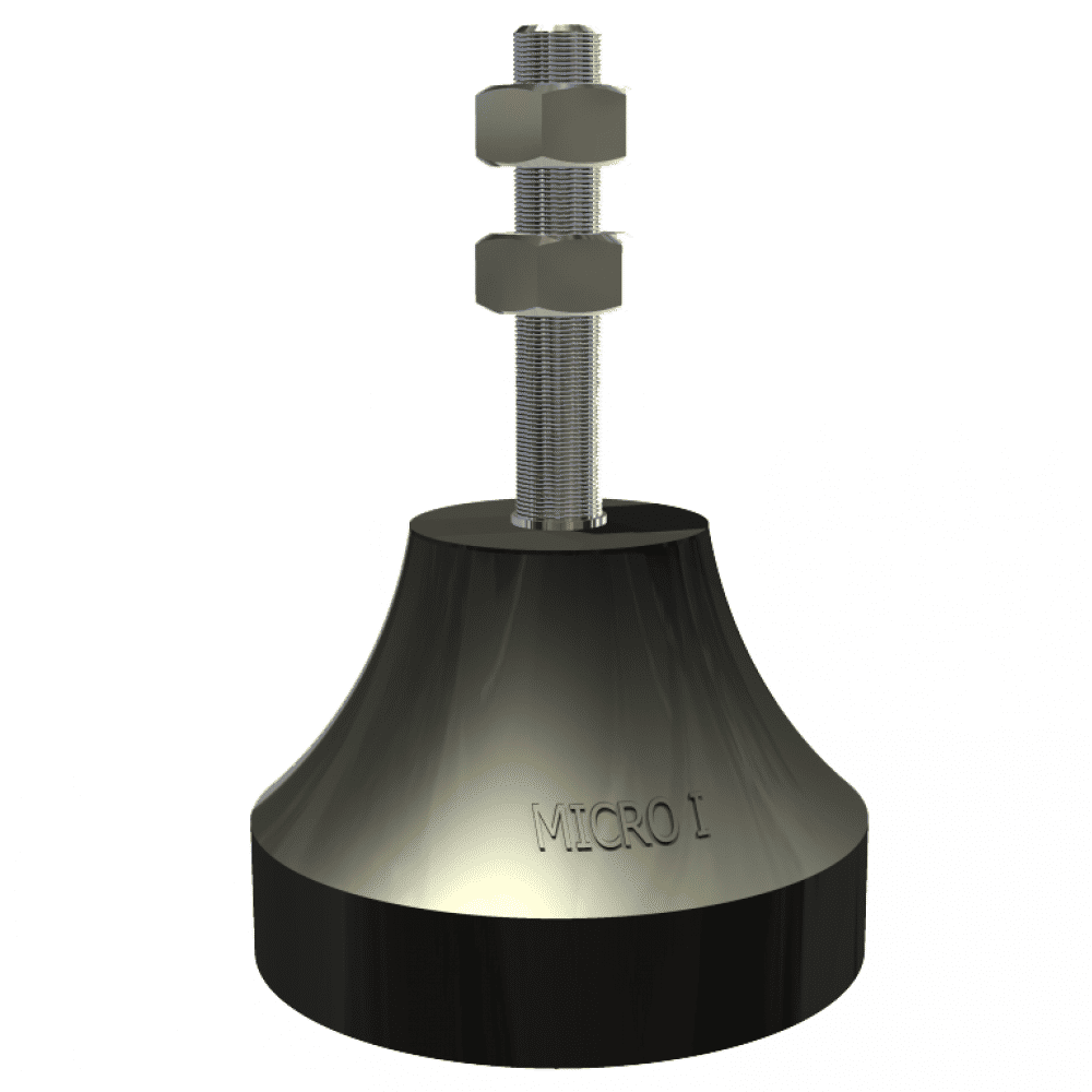 Antivibratório Micro I 1/4" 50Kg Diametro 45mm