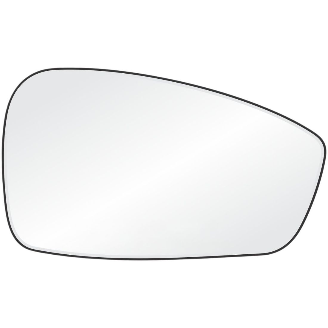 Lente Retrovisor Direito Ford Fiesta 2011 A 2020