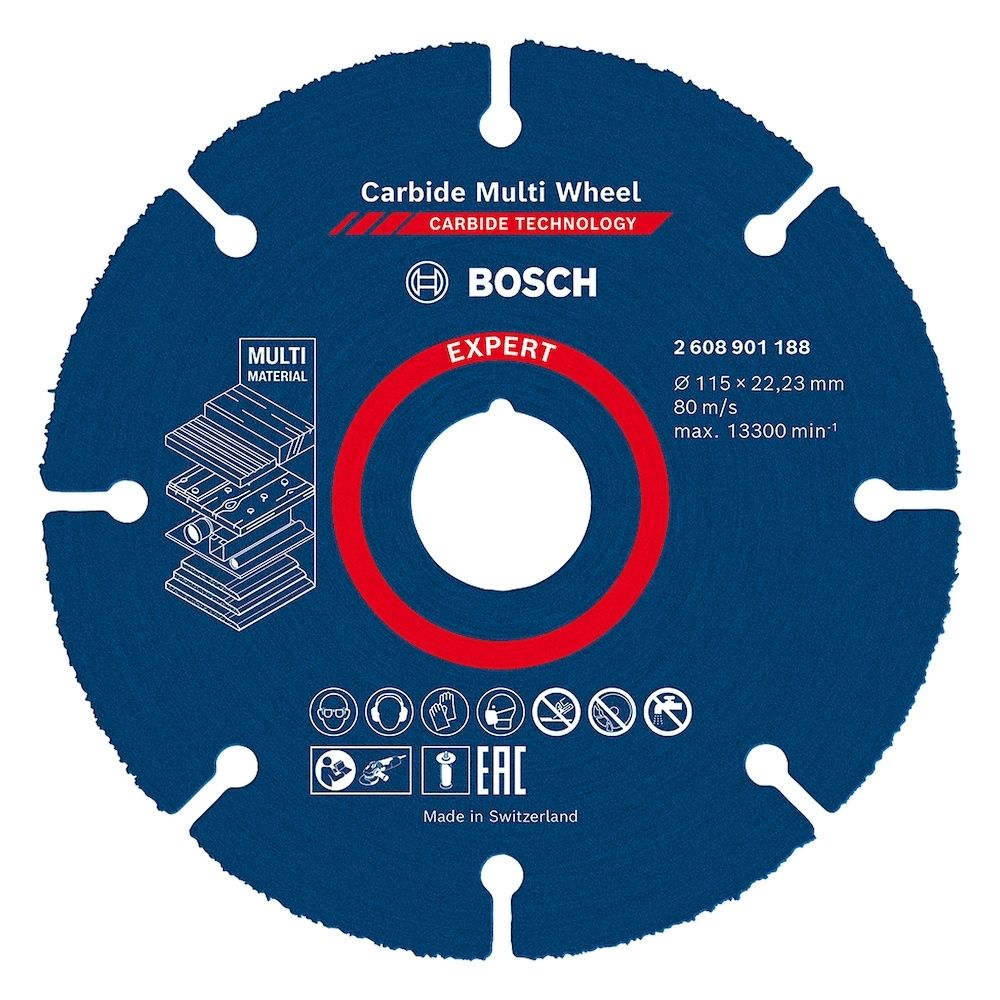 Disco Corte Carbide Multimaterial 4.1/2" 2608901188 Bosch
