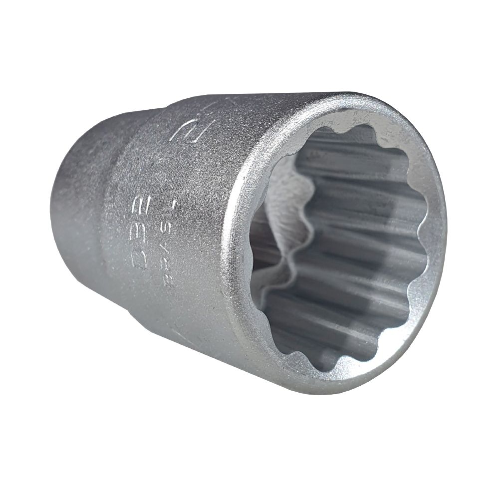 Soquete Estriado 50mm Encaixe 3/4" Gedore G D32-50
