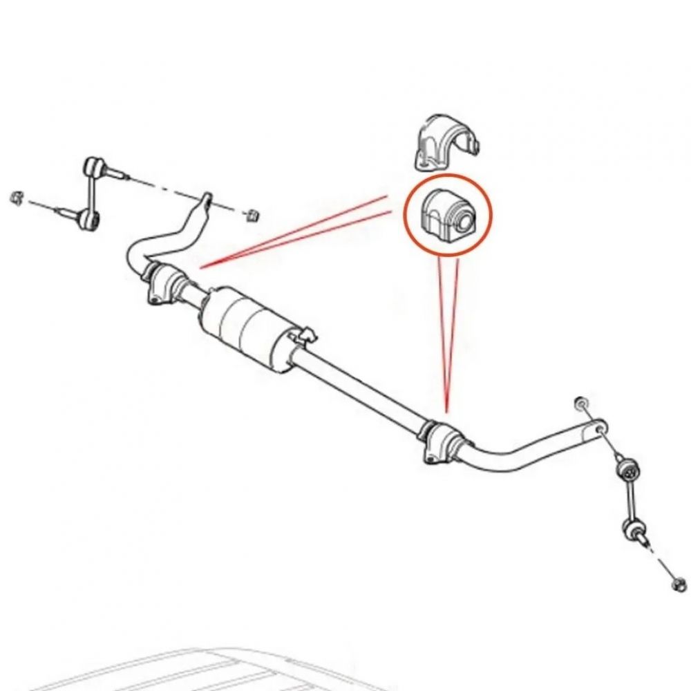 Bucha Estabilizador Traseiro Range Rover Sport 05/13 - APlus