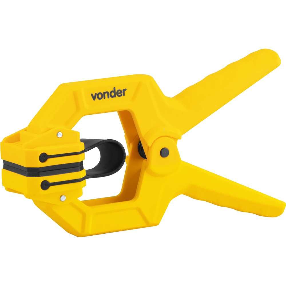 Grampo Multiuso com Mola e Borracha Vonder 50mm Grampo Multiuso com Mola e Borracha Vonder 50mm