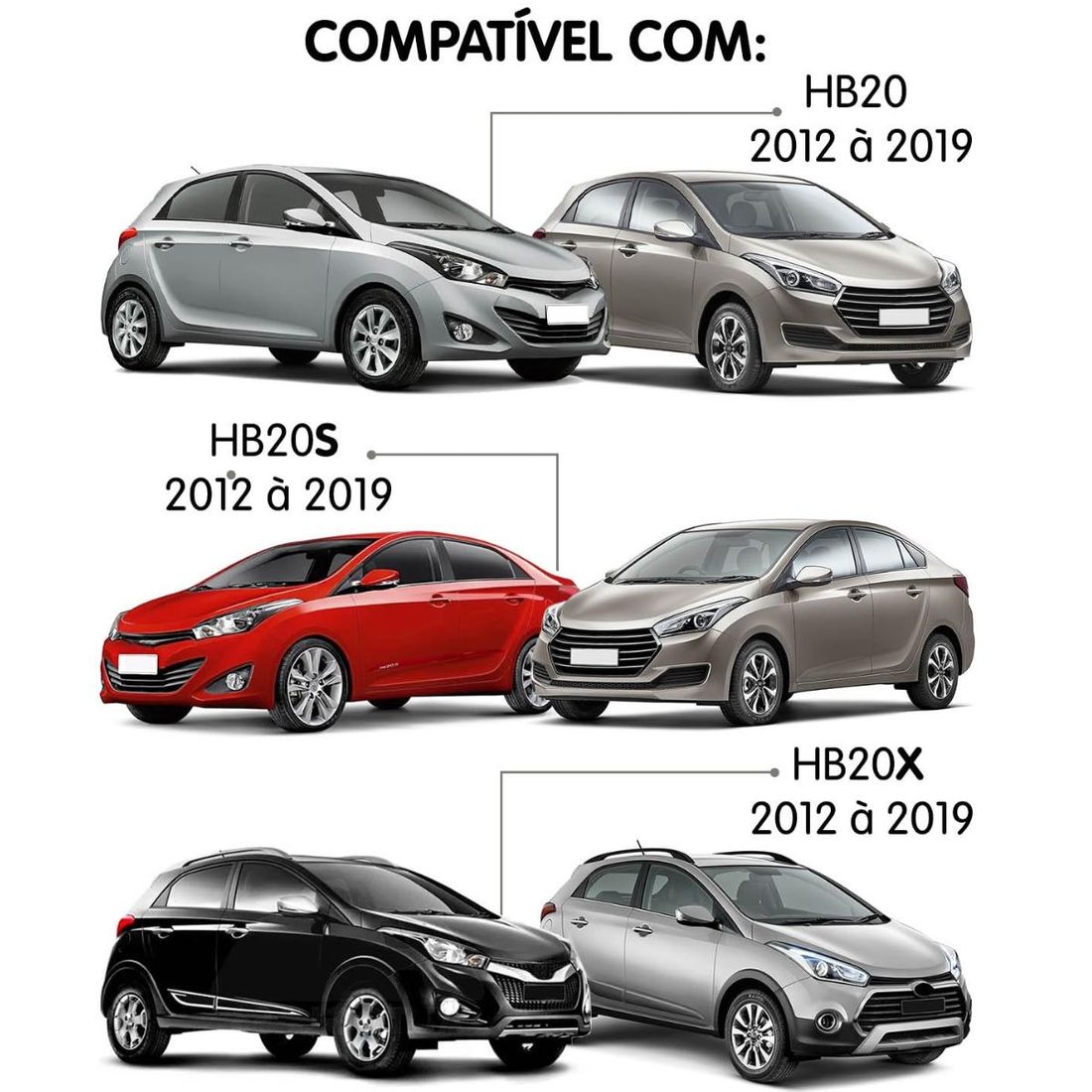 Eletroventilador HB20/HB20S 1.0 1.6 2012 a 2019