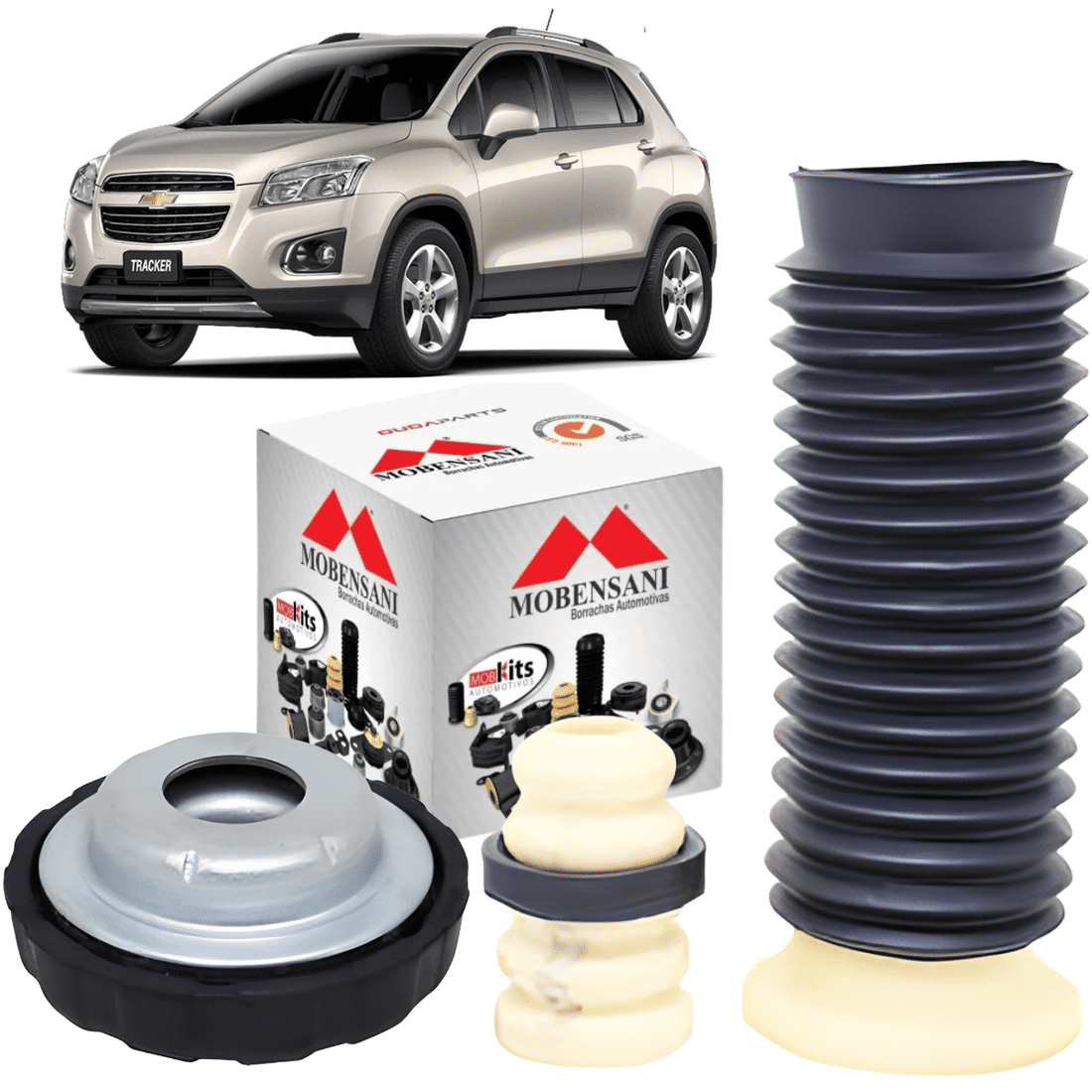KIT COXIM AMORTECEDOR GM TRACKER 2013 A 2019