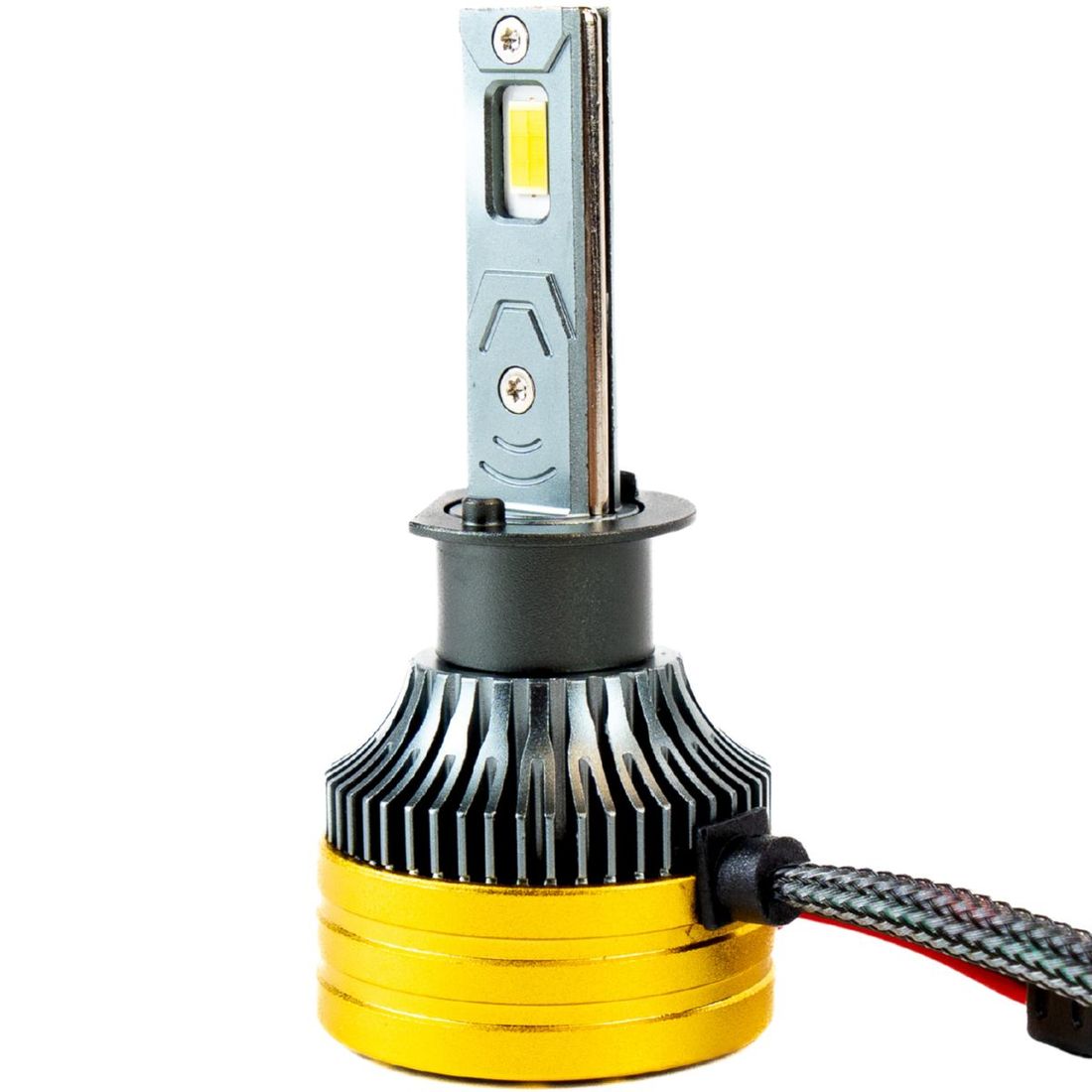 Kit 2 Lâmpadas Ultra Led Code Extreme Force H1 12V 24V 6000K