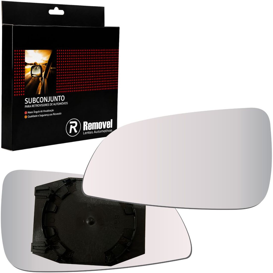 Lente Retrovisor Esquerdo GM Vectra 2006 A 2011