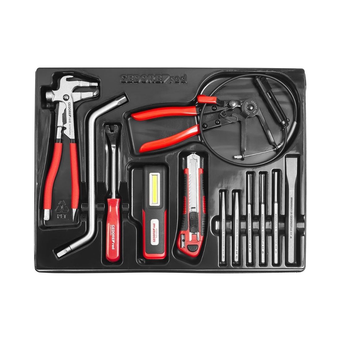Carro Com Ferramentas Gedore RED Plus Vermelho 236 peças