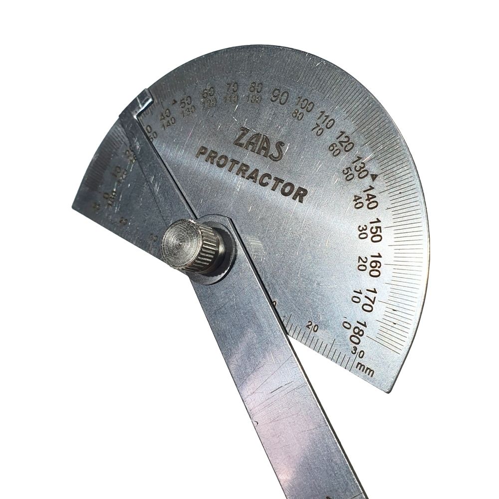 Transferidor de Grau 180° Escala Zaas 33.0001 100mm