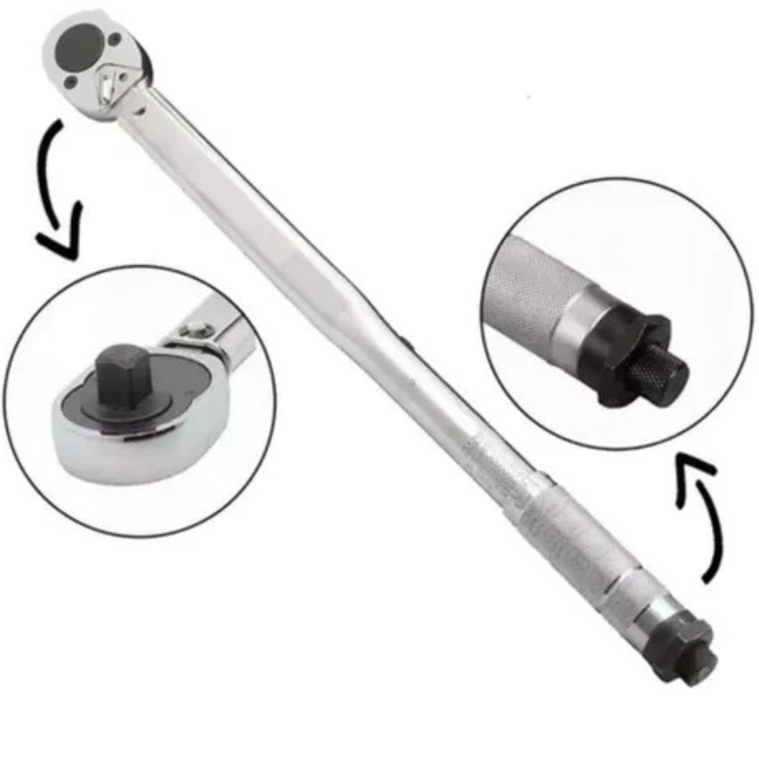 Torquímetro Estalo 19-110Nm Encaixe 3/8" Noll