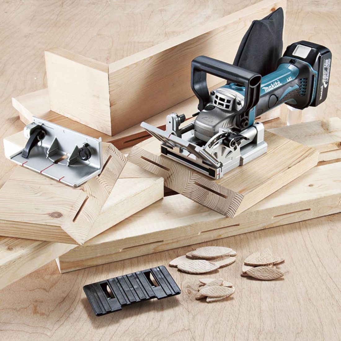 Fresador de Junção Makita 18v Sem Bateria