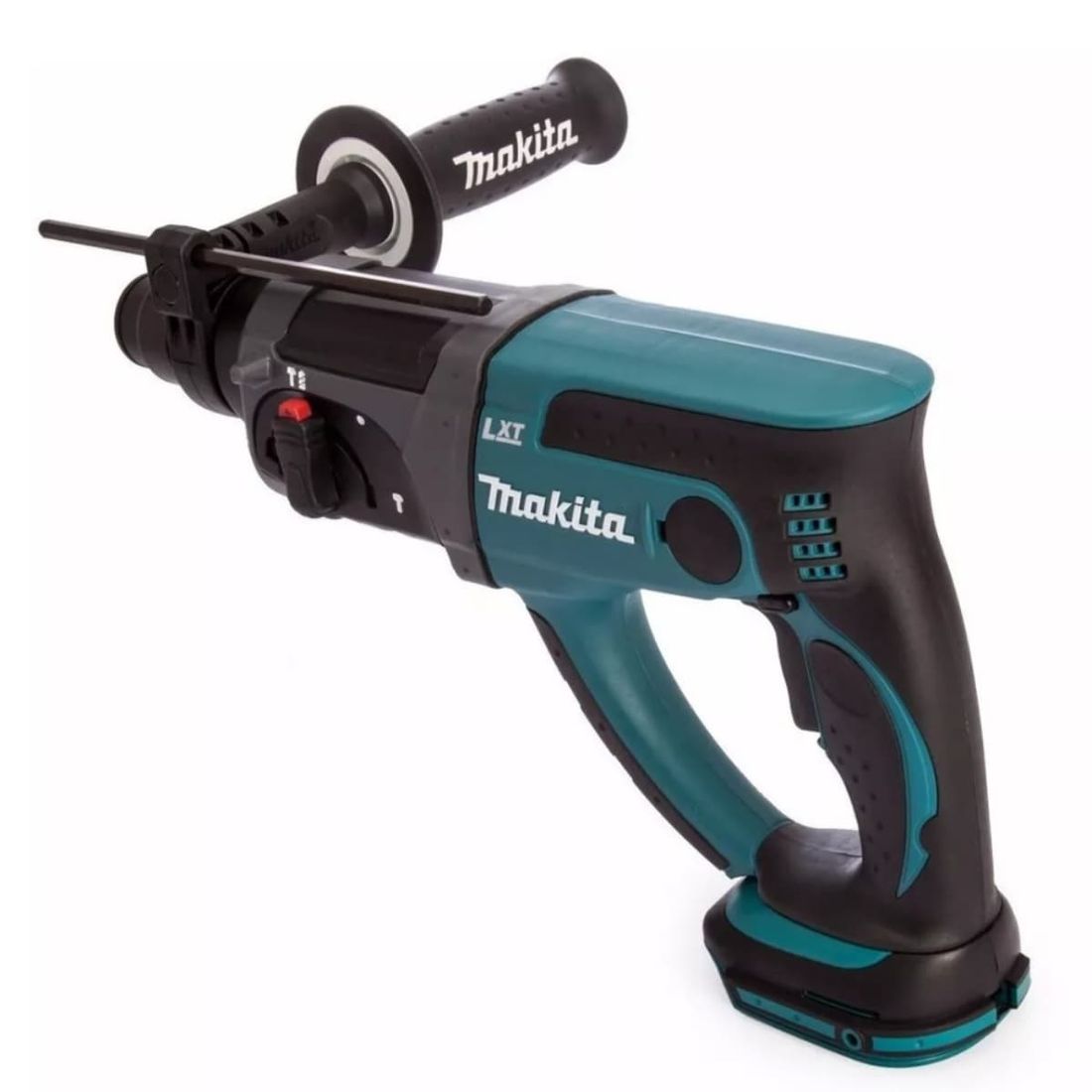 Kit Martelete Combinado Makita 20mm 18V + Aspirador de Pó Portátil DCL180Z + 1 Bateria 3Ah e Carregador 127V/220V