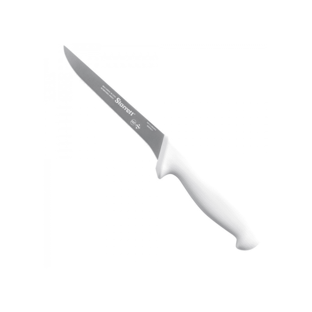 Faca Desossa Lâmina Reta 8" Cabo Branco Starrett Faca Desossa Lâmina Reta 8" Cabo Branco Starrett