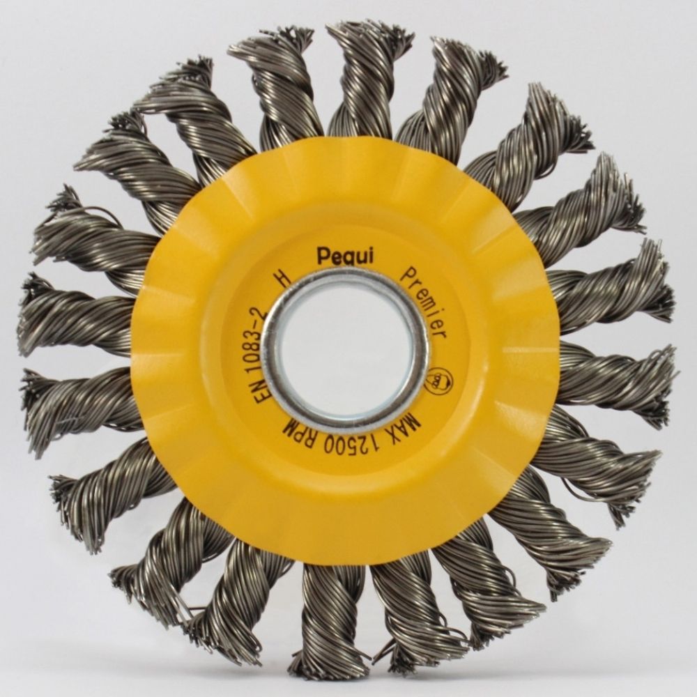Escova Aço Trançado Tipo Circular Diâmetro 115mm (4.1/2") 631151PR
