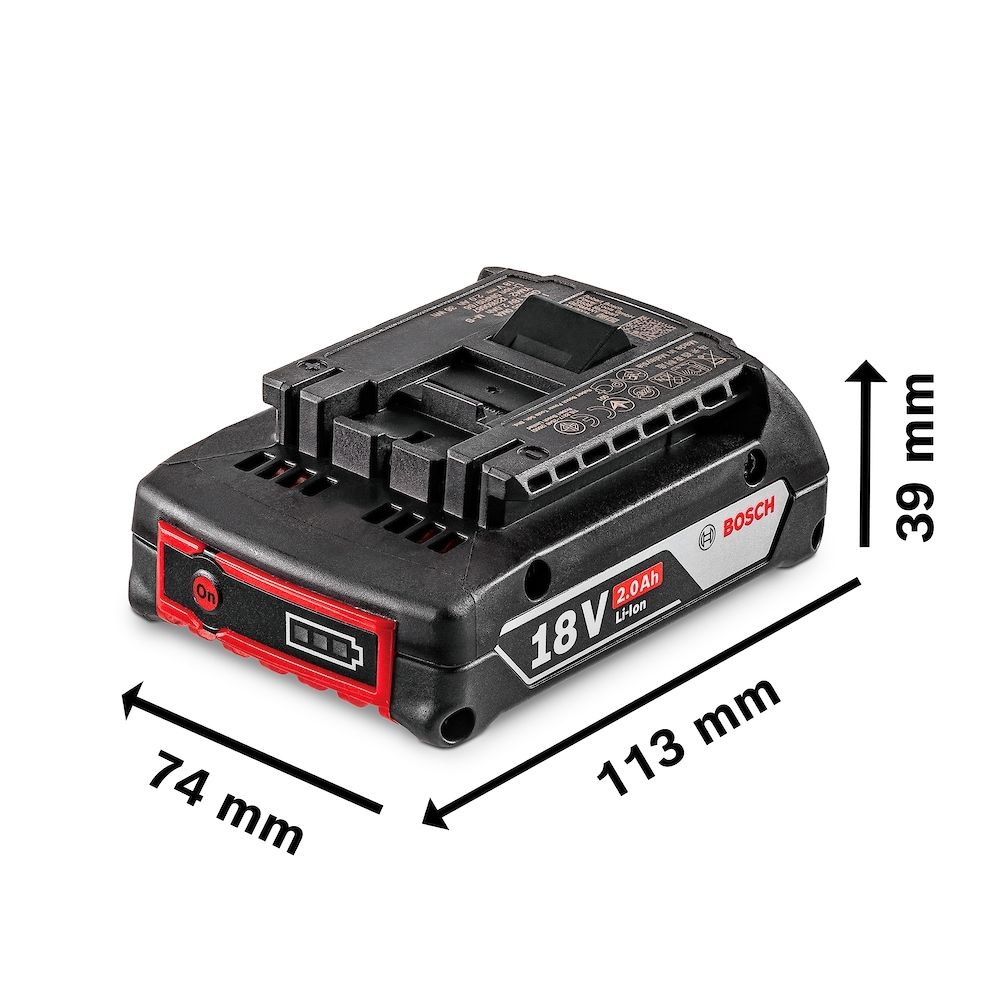 Bateria Íons de Lítio 18V 2Ah Bosch GBA 18V 2Ah