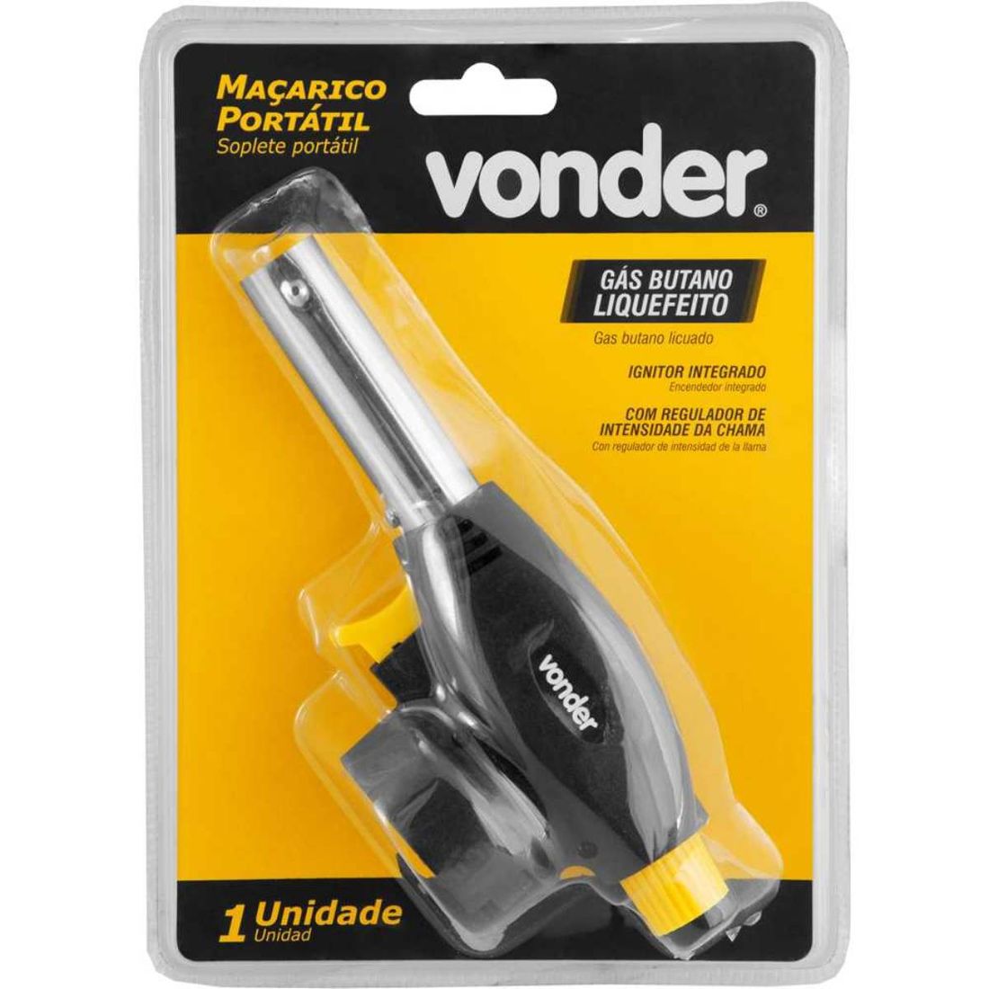 Maçarico Manual Portátil Com Gatilho Para Gás Butano
