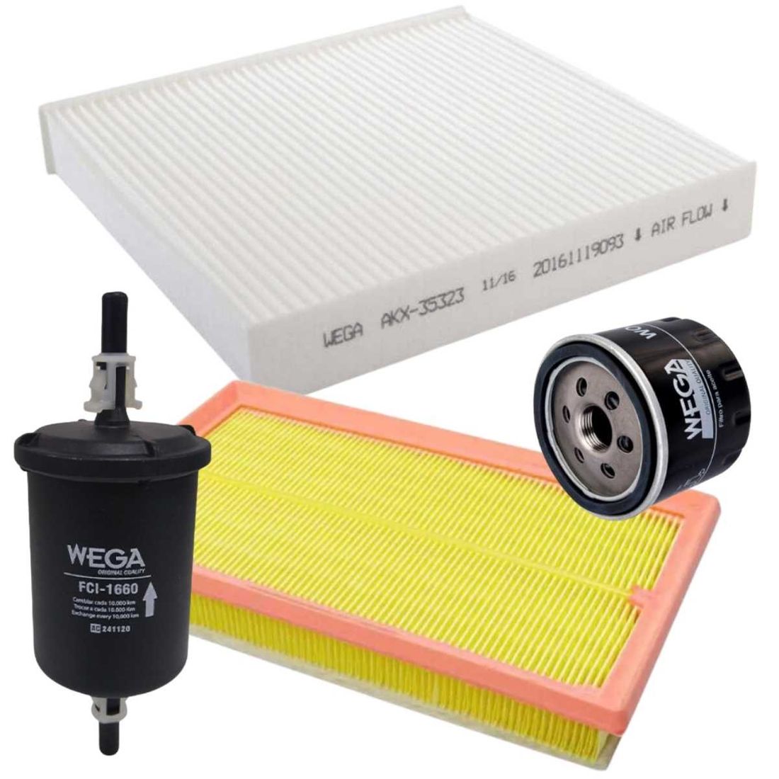 Kit Filtros Fiat Pulse/Fastback 1.0 Turbo Kit Filtros Fiat Pulse/Fastback 1.0 Turbo