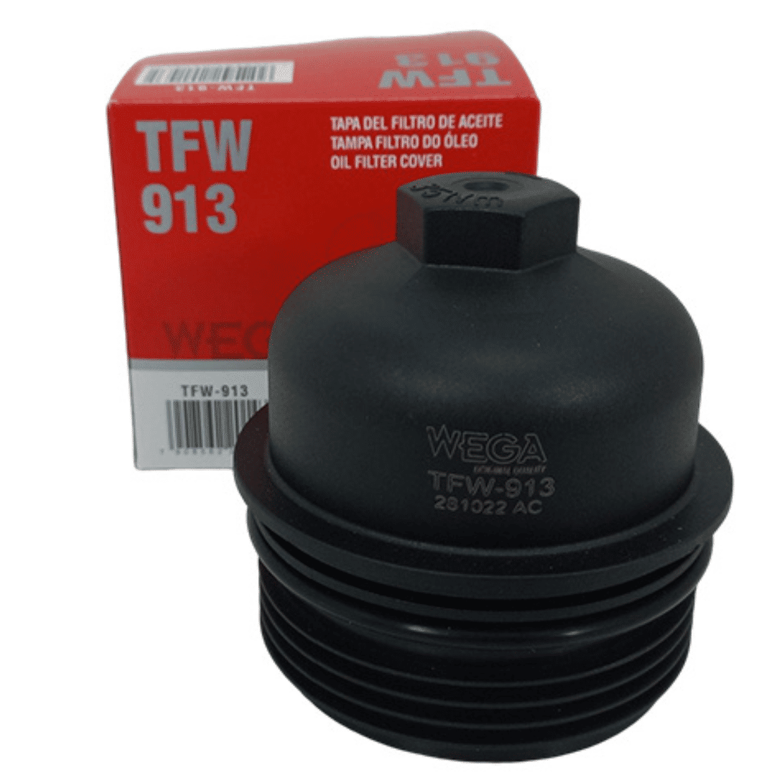 Capa Alojamento Refil Filtro Óleo Kia Sorento 3.5 V6 11/...