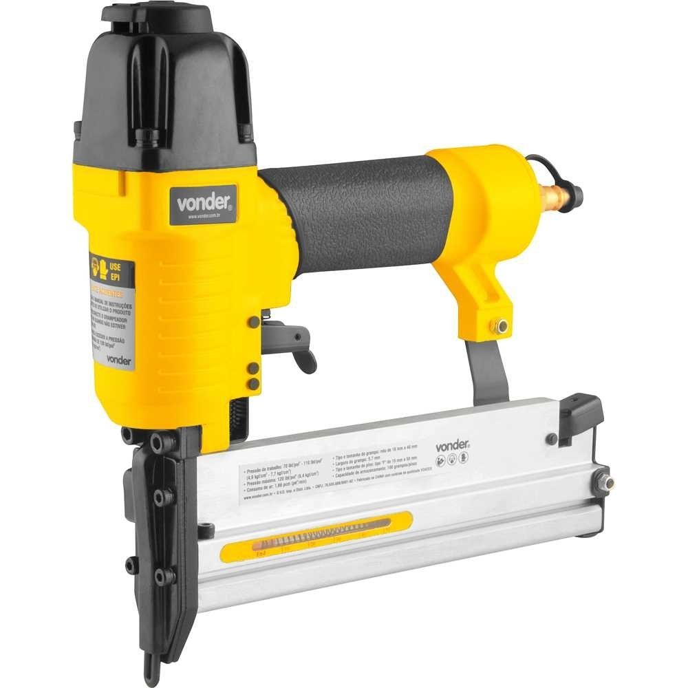 Grampeador Pinador Pneumático GPV 201 Vonder 6258000201