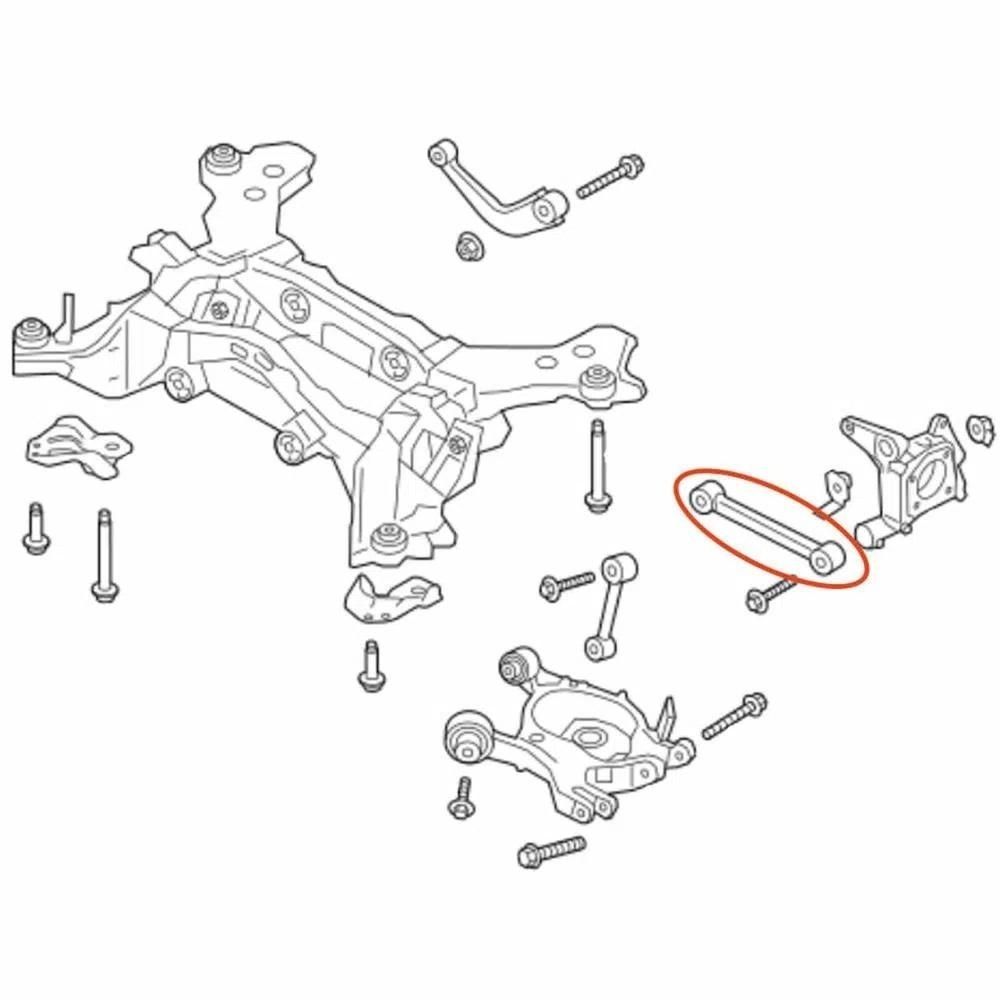 Braço Traseiro Reto 279mm LD/LE Ford Fusion - 2013 a 2019 APlus