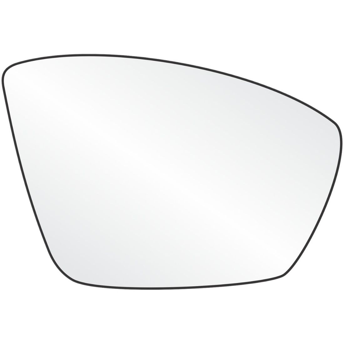 Lente Retrovisor Direito Peugeot 208 2013 A 2020 2008 2015 Em Diante