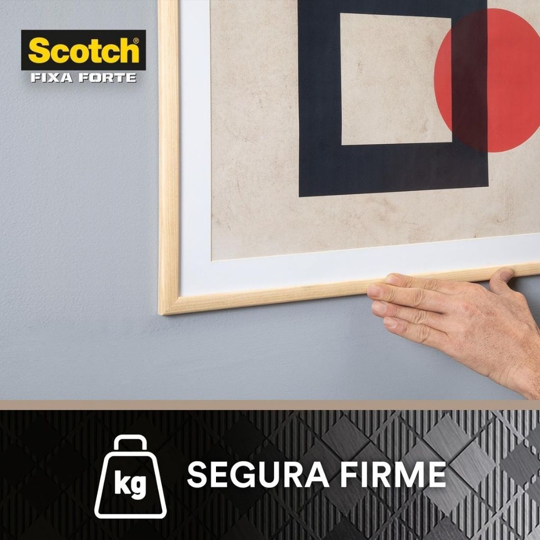 Fita Dupla Face 3M Scotch Fixa Forte Interior 19mm x 1,5m