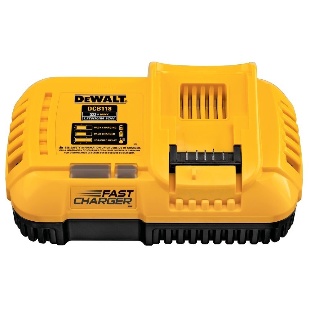 Carregador Rápido Baterias Flexvolt DeWalt DCB118-B2 20V-60V 220V