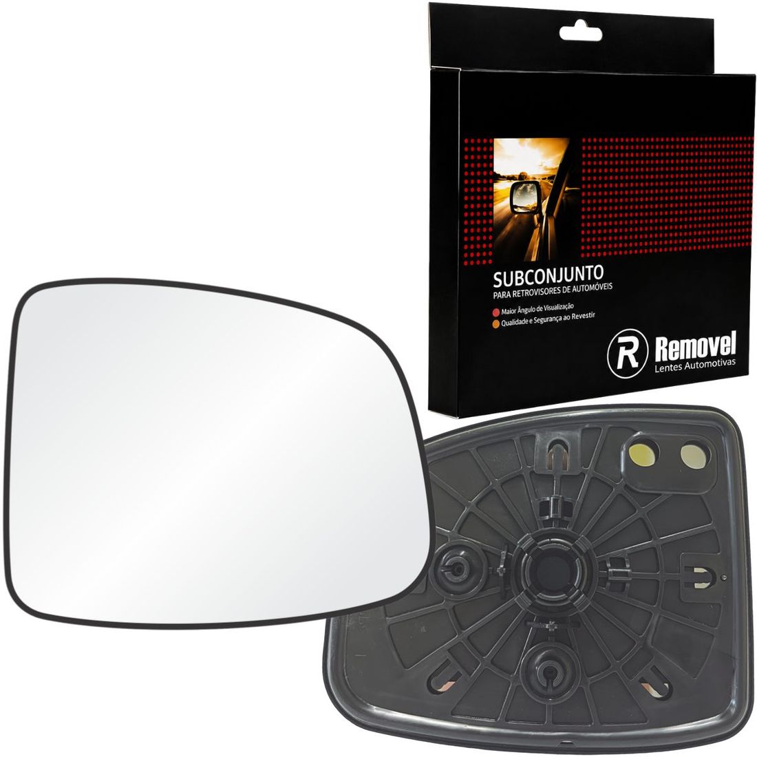 Lente Retrovisor Direito Honda Fit City 2015 A 2020 WRV 2017 A 2021