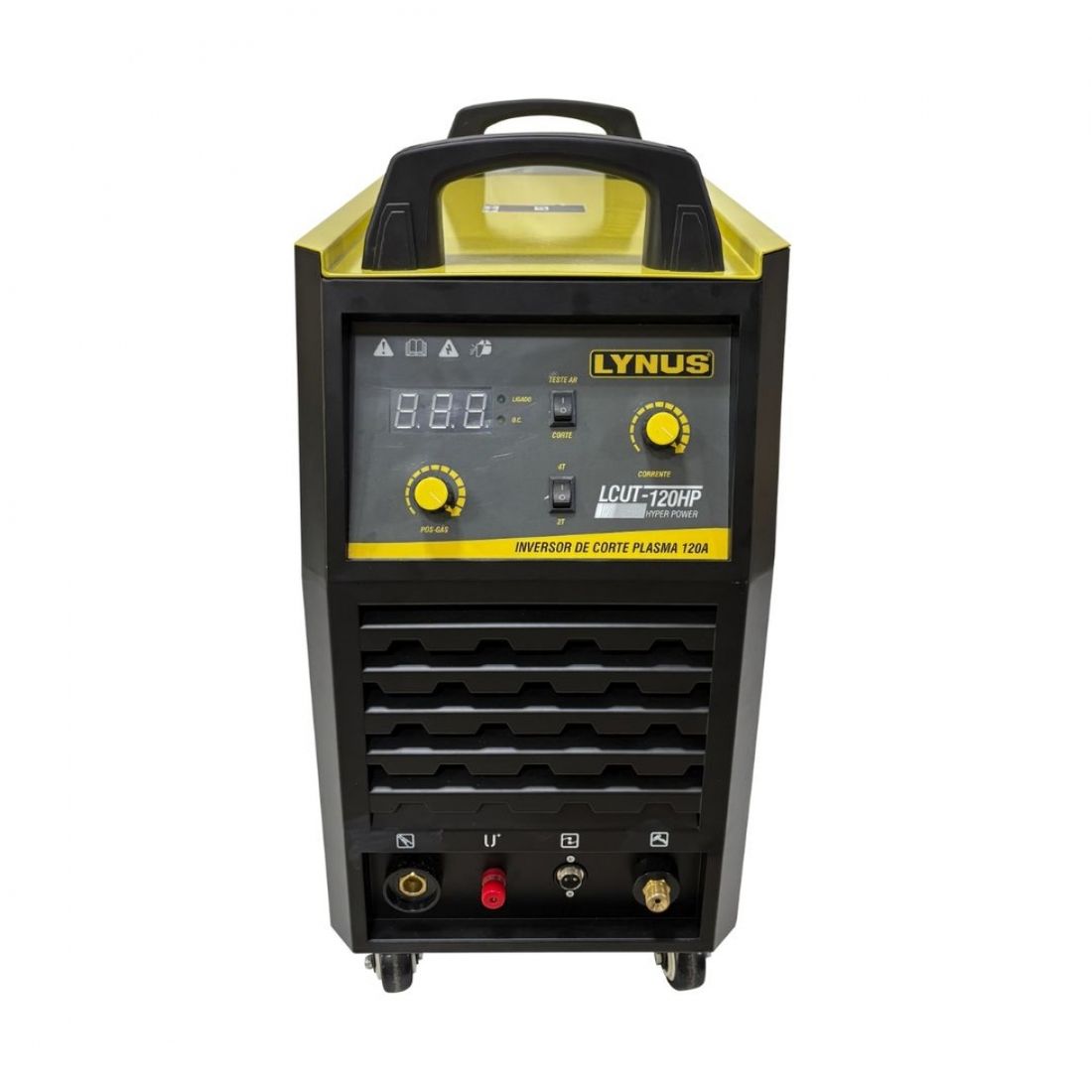 Inversora De Corte a Plasma Lynus LCUT-120HP 120A 380V Trifásica