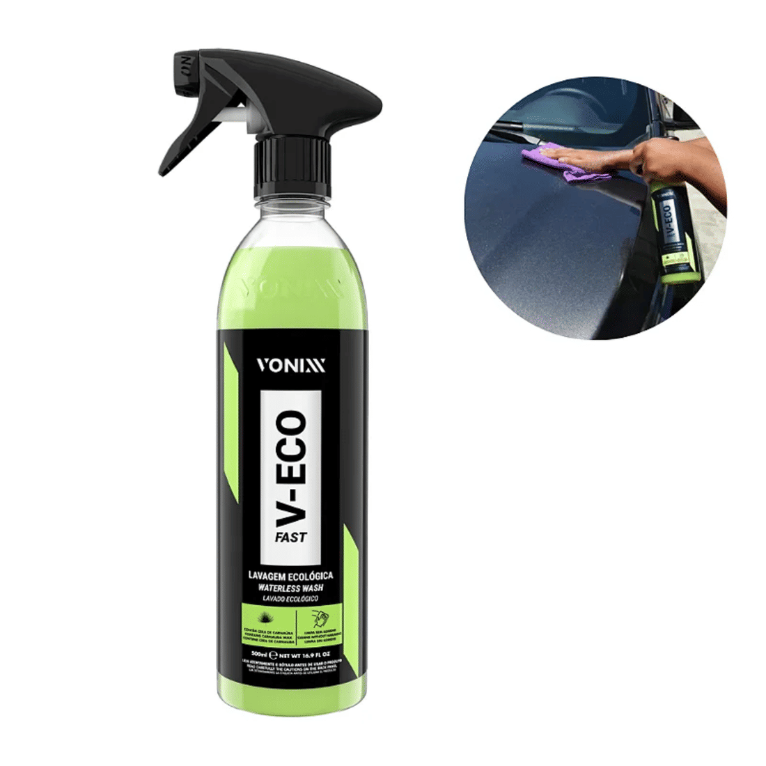 V-Eco Fast Lava a seco Vonixx 500ml V-Eco Fast Lava a seco Vonixx 500ml
