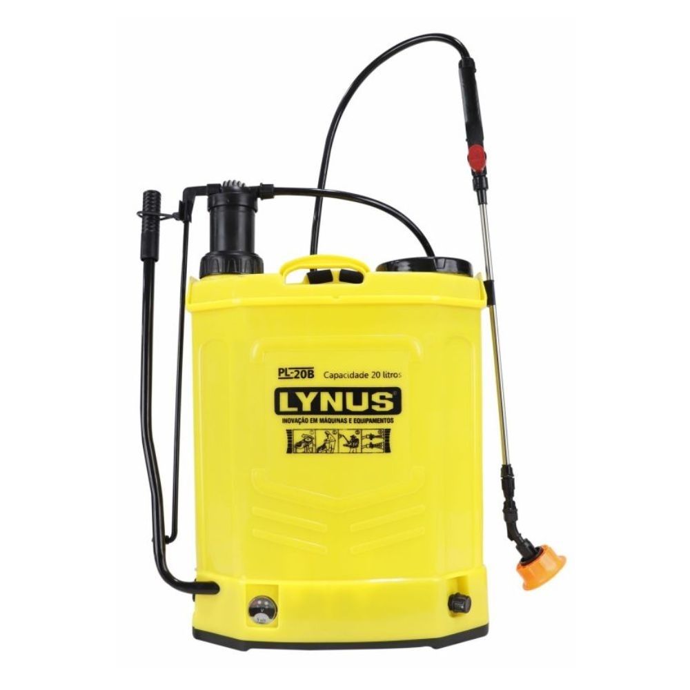 Pulverizador Bateria e Manual Lynus Tanque 20L PL-20B