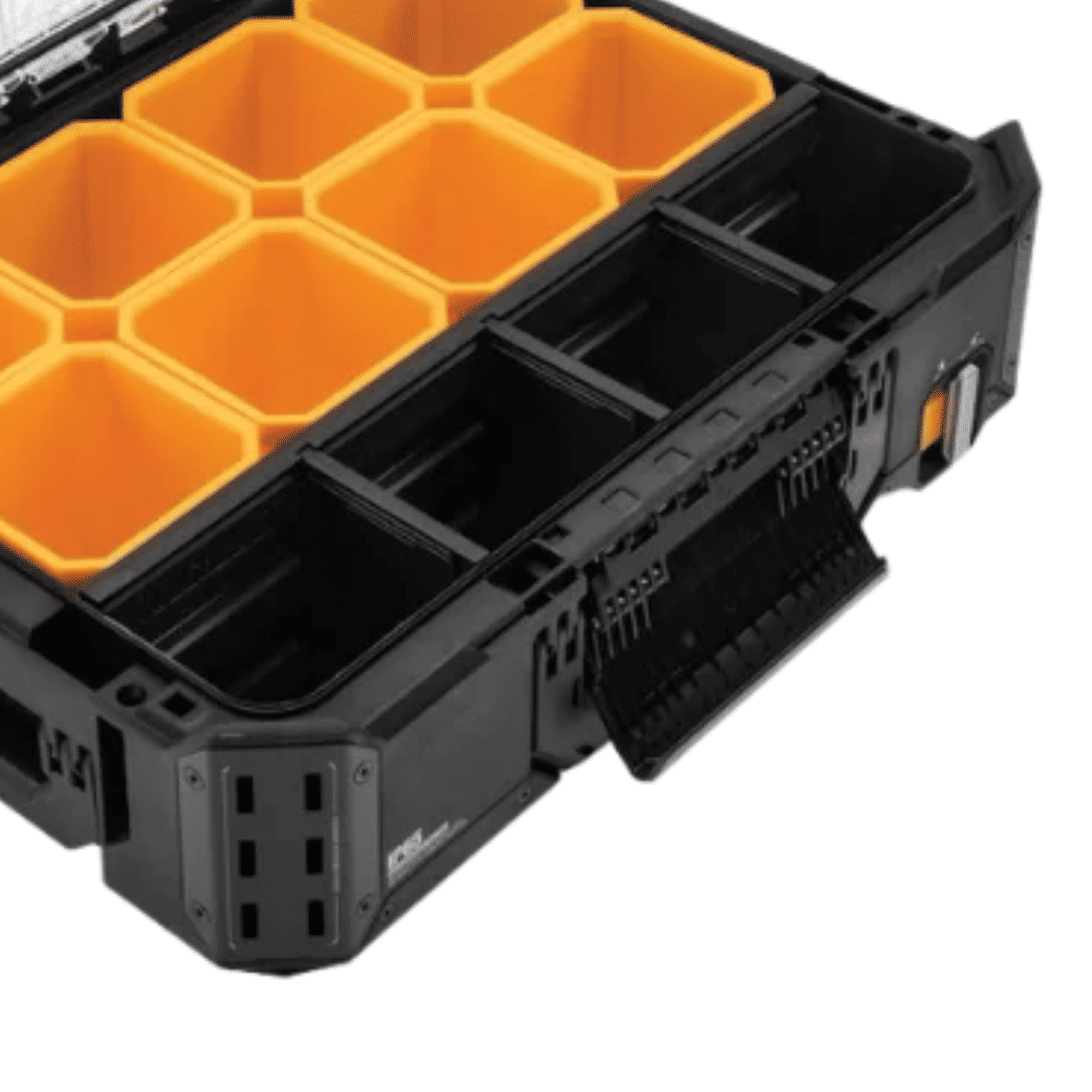 Organizador Tampa Translucida Toughbuilt Stacktech
