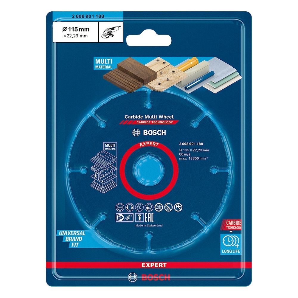 Disco Corte Carbide Multimaterial 4.1/2" 2608901188 Bosch