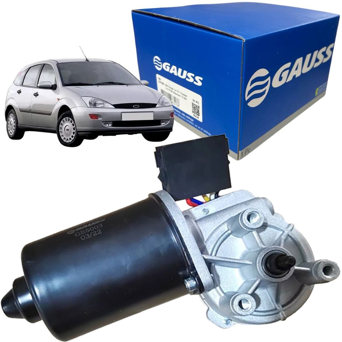 Motor Limpador Parabrisa Ford Focus 2000 a 2005 Motor Limpador Parabrisa Ford Focus 2000 a 2005