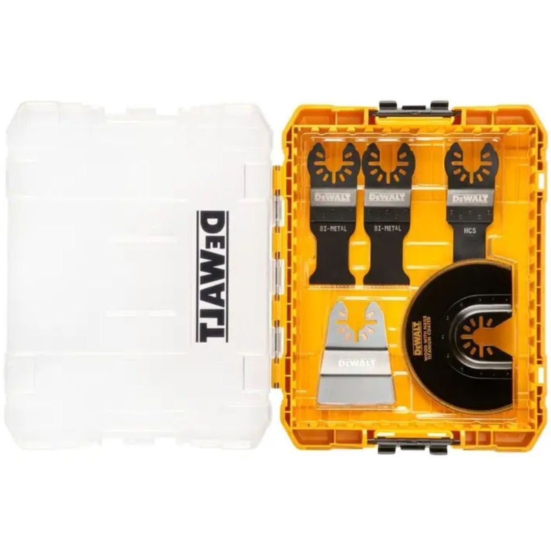 Jogo Lâminas Multiuso Multiferramenta DeWALT 5 Peças Jogo Lâminas Multiuso Multiferramenta DeWALT 5 Peças