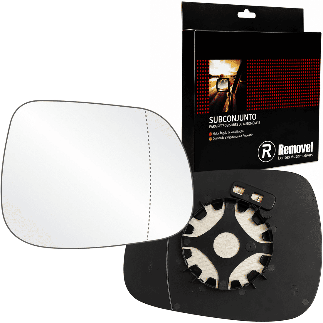 Lente Retrovisor Direito BMW X1 G1 2010 A 2014 Térmico SB330