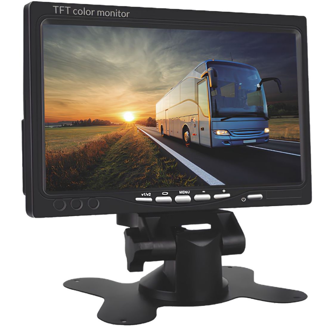 Monitor 7 Rs-737 Br Pro Line 12v 24v Roadstar Monitor 7 Rs-737 Br Pro Line 12v 24v Roadstar