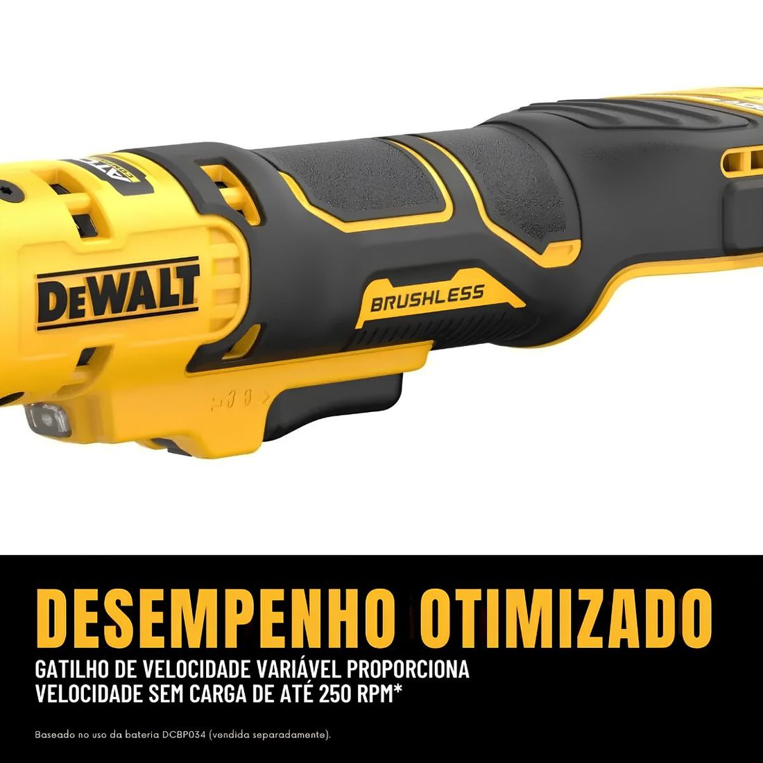 Chave Catraca Longa Atomic 20v DeWalt S/Bateria E Carregador Chave Catraca Longa Atomic 20v DeWalt S/Bateria E Carregador