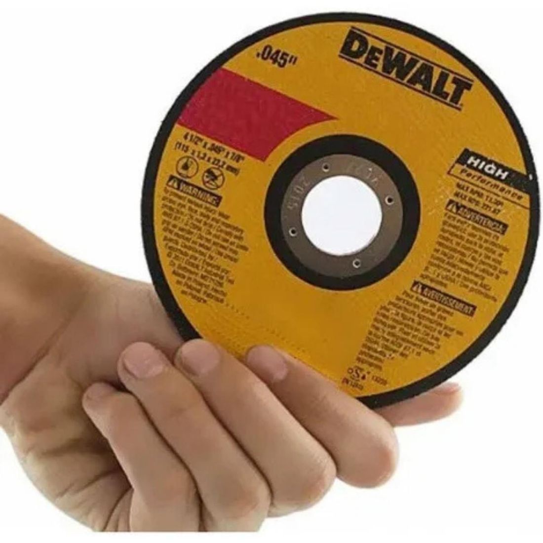 Disco Corte Inox 4.1/2" X 1,2mm X 7/8" - Dewalt