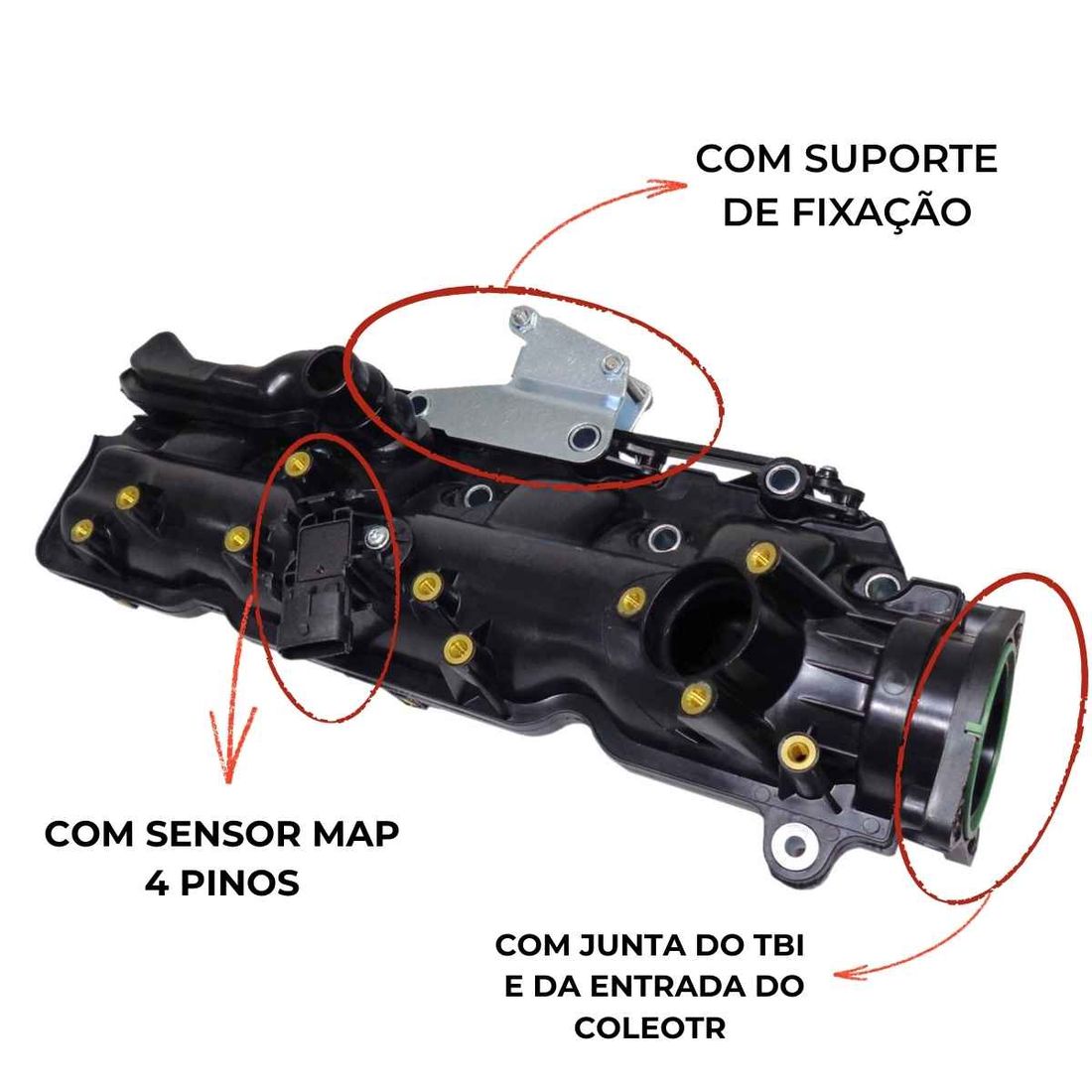 Coletor Admissão Fiat Toro 2.0 Diesel 16/...
